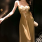Elegant Gold Strapless Maxi Dress Summer A-Line Long Dress C9672