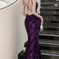 Robe de bal de princesse bustier à volants en satin long, robe de soirée C8117