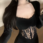 Nouvelle robe longue d'été élégante de style français pour femme C7992