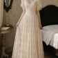 Superbe robe de mariée sirène bustier en satin et tulle, longue et en dentelle, C4563