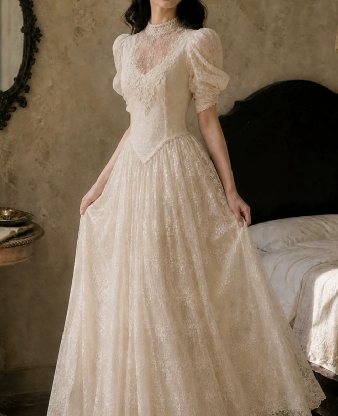 Superbe robe de mariée sirène bustier en satin et tulle, longue et en dentelle, C4563