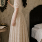 Superbe robe de mariée sirène bustier en satin et tulle, longue et en dentelle, C4563