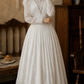 Superbe robe de mariée sirène bustier en satin et tulle, longue et en dentelle, C4563
