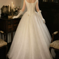 Superbe robe de mariée sirène bustier en satin et tulle, longue et en dentelle, C4563