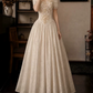 Robe de bal de princesse bustier à volants en satin long, robe de soirée C8117