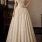 Robe de bal de princesse bustier à volants en satin long, robe de soirée C8117