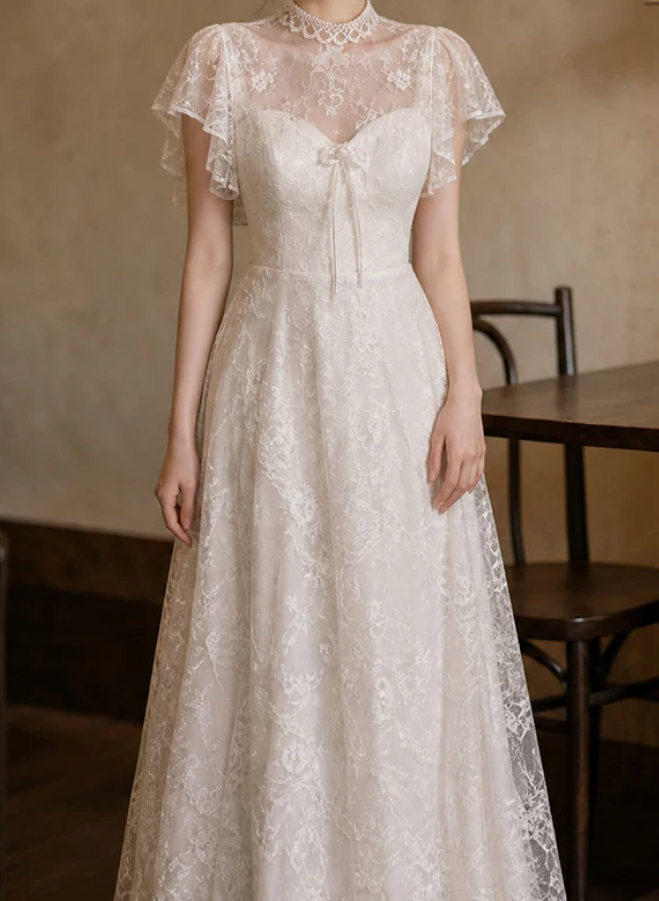 Superbe robe de mariée sirène bustier en satin et tulle, longue et en dentelle, C4563