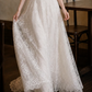 Superbe robe de mariée sirène bustier en satin et tulle, longue et en dentelle, C4563