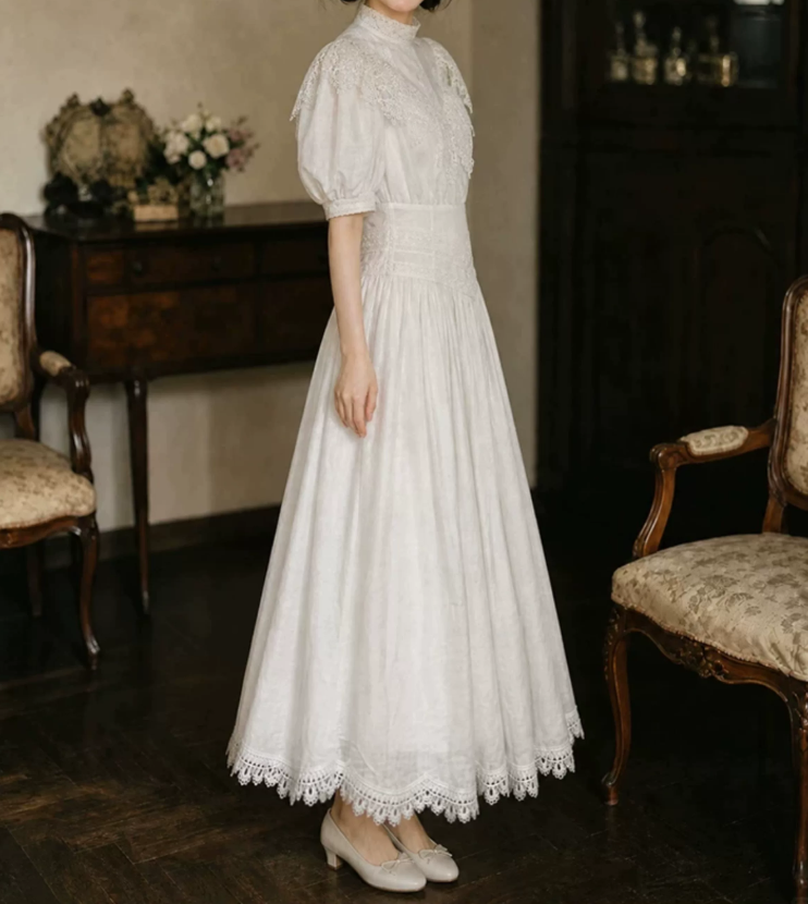 Superbe robe de mariée sirène bustier en satin et tulle, longue et en dentelle, C4563