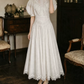 Superbe robe de mariée sirène bustier en satin et tulle, longue et en dentelle, C4563