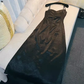 Simple A Line Straps Black Homecoming Dress 21st Birthday Outfit C977