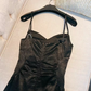 Simple A Line Straps Black Homecoming Dress 21st Birthday Outfit C977