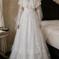 Superbe robe de mariée sirène bustier en satin et tulle, longue et en dentelle, C4563