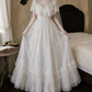 Superbe robe de mariée sirène bustier en satin et tulle, longue et en dentelle, C4563