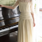 Glam Jewel Neck Wedding Dresses Lace Short Sleeve A-Line Bridal Dress C9797