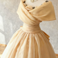 Robe de bal de princesse bustier à volants en satin long, robe de soirée C8117