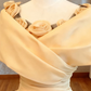 Robe de bal de princesse bustier à volants en satin long, robe de soirée C8117