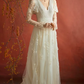 Robe de bal de princesse bustier à volants en satin long, robe de soirée C8117