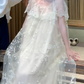Superbe robe de mariée sirène bustier en satin et tulle, longue et en dentelle, C4563