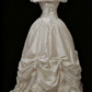 Superbe robe de mariée sirène bustier en satin et tulle, longue et en dentelle, C4563