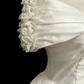 Superbe robe de mariée sirène bustier en satin et tulle, longue et en dentelle, C4563