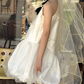 Superbe robe de mariée sirène bustier en satin et tulle, longue et en dentelle, C4563