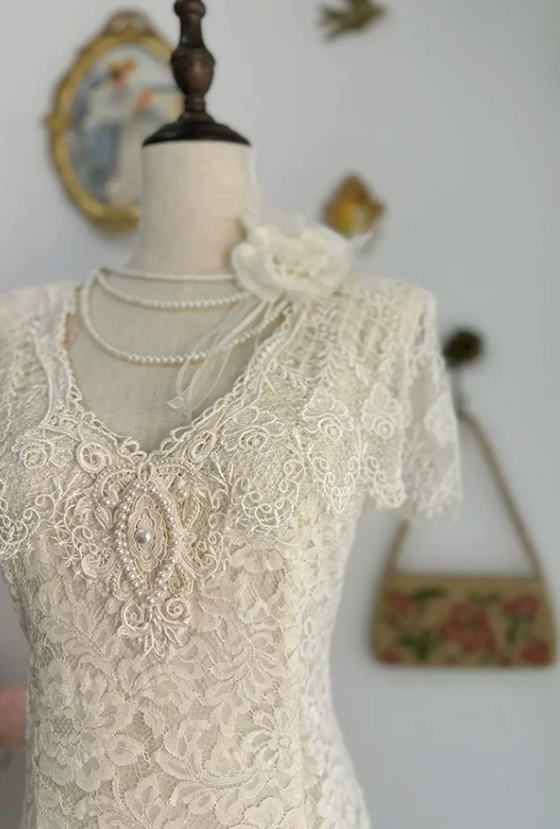 Superbe robe de mariée sirène bustier en satin et tulle, longue et en dentelle, C4563