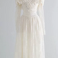 Unique Off-Shoulder Wedding Dresses Long Sleeve Lace A-Line Bridal Dress C9833