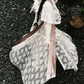 Robe de bal de princesse bustier à volants en satin long, robe de soirée C8117