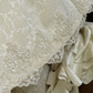 Robe de bal de princesse bustier à volants en satin long, robe de soirée C8117