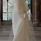 Superbe robe de mariée sirène bustier en satin et tulle, longue et en dentelle, C4563
