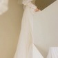 Superbe robe de mariée sirène bustier en satin et tulle, longue et en dentelle, C4563