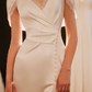 Superbe robe de mariée sirène bustier en satin et tulle, longue et en dentelle, C4563