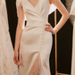 Superbe robe de mariée sirène bustier en satin et tulle, longue et en dentelle, C4563