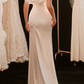 Superbe robe de mariée sirène bustier en satin et tulle, longue et en dentelle, C4563