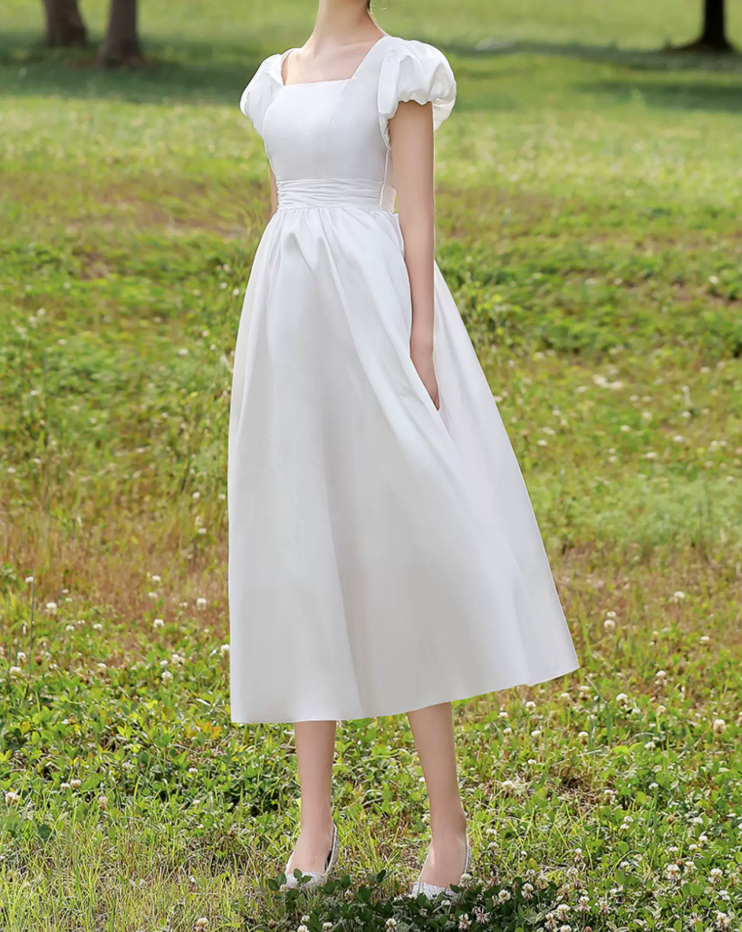 Superbe robe de mariée sirène bustier en satin et tulle, longue et en dentelle, C4563