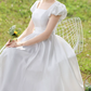 Superbe robe de mariée sirène bustier en satin et tulle, longue et en dentelle, C4563