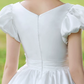 Superbe robe de mariée sirène bustier en satin et tulle, longue et en dentelle, C4563