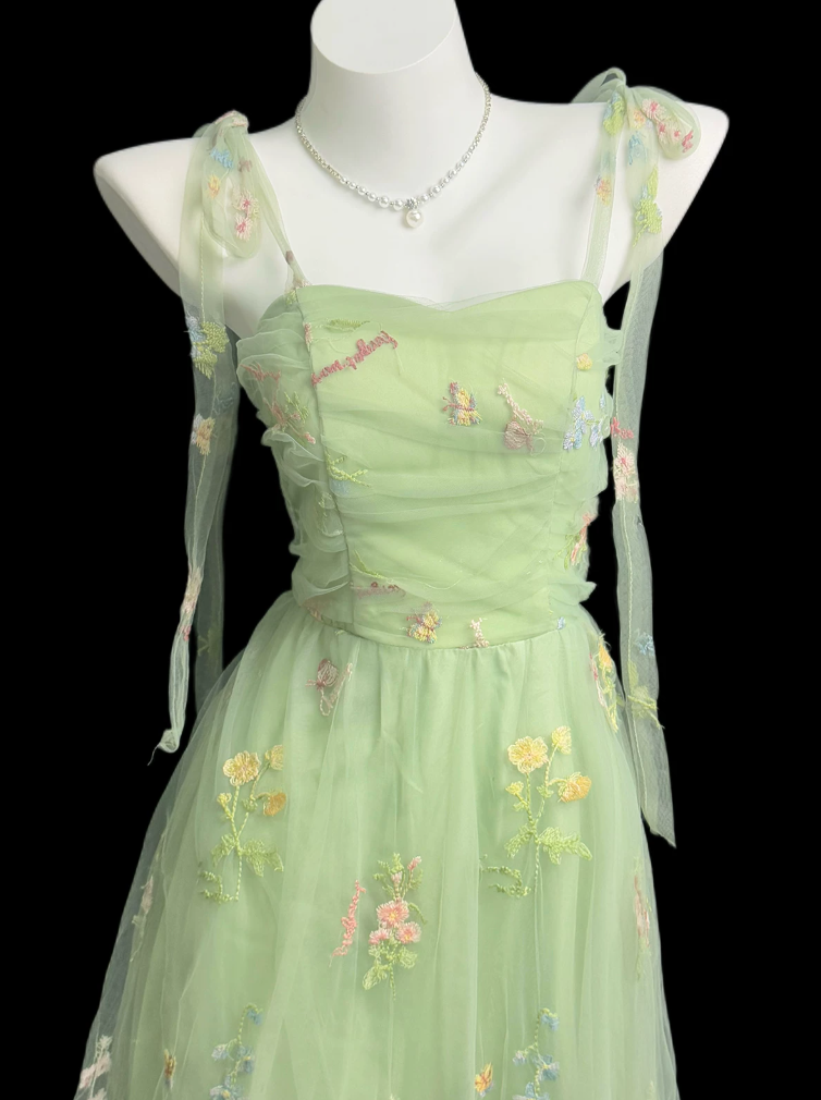 Robe de bal de princesse bustier à volants en satin long, robe de soirée C8117