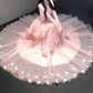Robe de bal de princesse bustier à volants en satin long, robe de soirée C8117