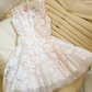 Unique A line Scoop Neckline Lace Tulle Homecoming Dress 18th Birthday Outfits C989