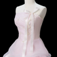 Robe de bal de princesse bustier à volants en satin long, robe de soirée C8117
