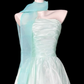 Robe de bal de princesse bustier à volants en satin long, robe de soirée C8117