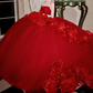 Robe de bal de princesse bustier à volants en satin long, robe de soirée C8117