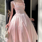 Robe de bal de princesse bustier à volants en satin long, robe de soirée C8117