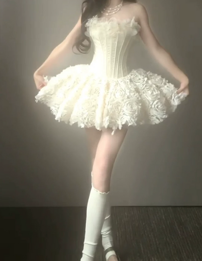 Mini robe de soirée en satin, sans bretelles, sans manches, ligne a, simple, C899
