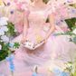 Sweet Off-Shoulder Pink Homecoming Dress Appliques Sequins A-Line Birthday Dress C9933