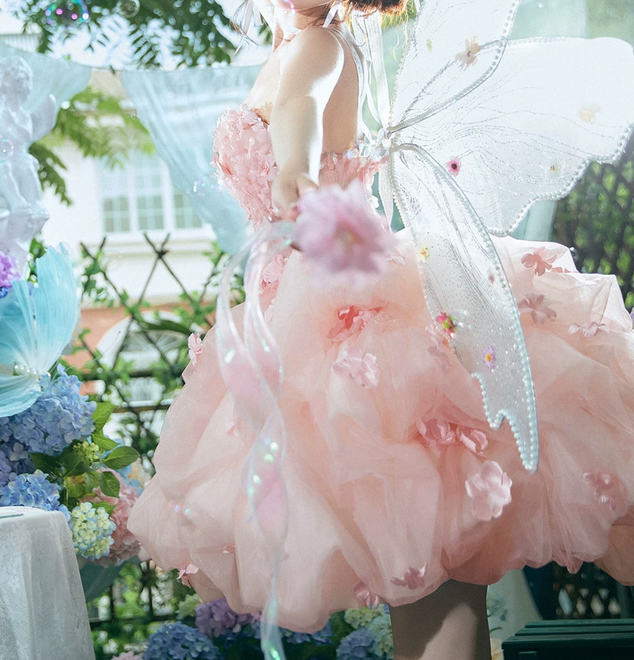 Adorable Strapless Sequins Homecoming Dress Pink Appliques A-Line Birthday Dress C9954