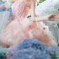 Adorable Strapless Sequins Homecoming Dress Pink Appliques A-Line Birthday Dress C9954