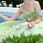 Vibrant Strapless Green Prom Dress Appliques A-Line Evening Dress C9962